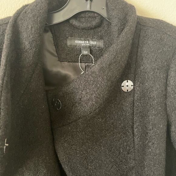 NWT Kenneth Cole Wool-Blend Coat Jacket Size S/P - Picture 11 of 13